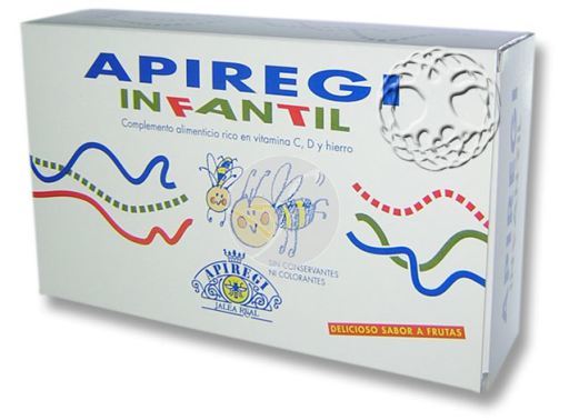 Apiregi Gelée Royale Infantile 24 Ampoules