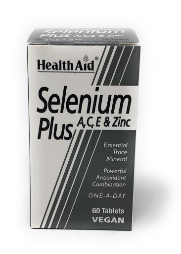 Sélénium plus vitamines A, C, E et zinc 60 comprimés