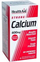 Calcium 600 mg avec Vitamine D 60 Comprimés