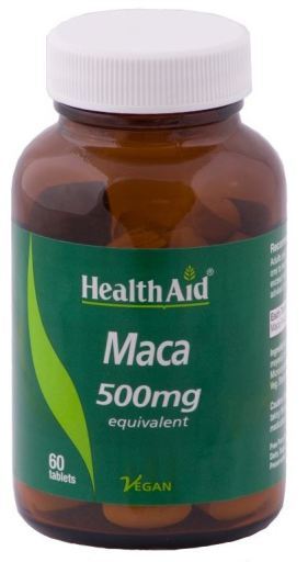 Maca Dérivée d&#39;Herbes Sauvages 500 mg 60 Comprimés