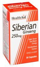 Extrait de Racine de Ginseng de Sibérie 250 mg 30 Gélules