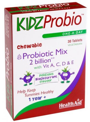 KidzProbio 2000 Milliards et Vitamines 30 Comprimés