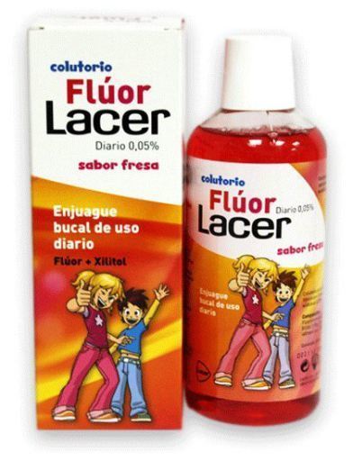 Fluor Quotidien 0,05% Fraise 500 ml