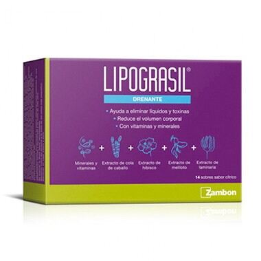 Lipograsil Drainant 14 Enveloppes