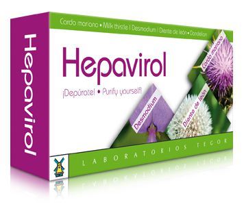 Complément nutritionnel Hepavirol 60 gélules