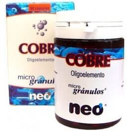 Microgranules de Cuivre 50 Gélules