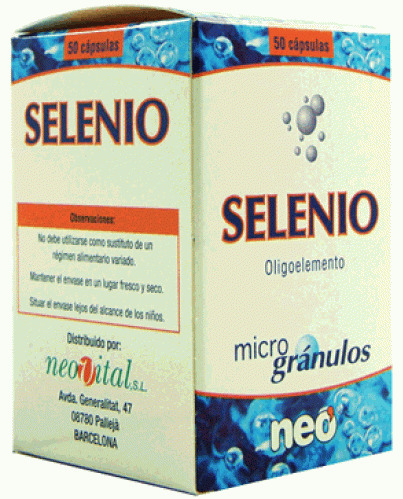 Microgranules de Sélénium 50 Gélules