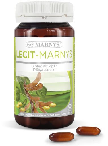 Lécithine de soja 1200 mg 60 gélules