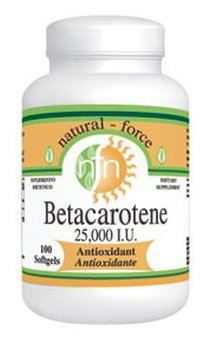 Bêta-Carotène/pro-Vitamine A 25000Ui 100 Perles