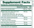 Complexe de Vitamine C avec Bioflavonoïdes Super C Complex Bioflavonoïdes - 60 Comprimés