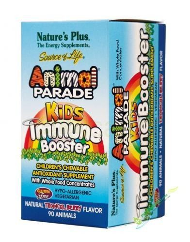 Animal Parade Kids Immune Booster Multivitamines - 90 Comprimés à croquer