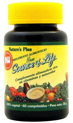 Source Of Life Complexe Multivitaminé 60 Comprimés