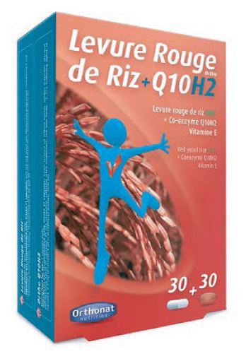 Levure de riz rouge + H2 Ortho Q10 30 30 Cap.