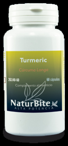 Le curcuma (Curcuma) 500mg. 60 Cap.