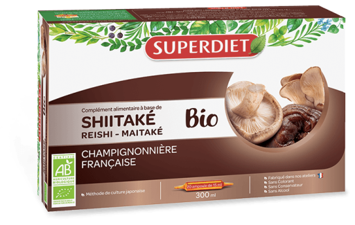 Shitake-Maitake-Reishi Bio 20 ampoules