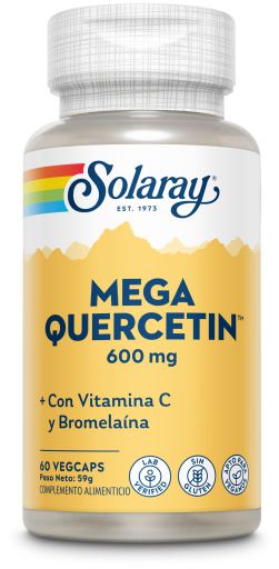 Méga Quercétine 600 mg 60 Gélules Végétales