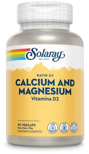 Calcium et Magnésium 90 Gélules Végétales