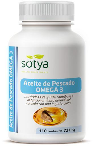 Huile de Poisson Oméga3 721mg 110 Comprimés