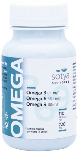 Oméga 3-6-9 720 mg 110 Perles