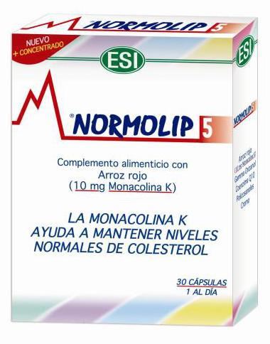 Normolip 5 30 gélules.