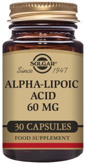 Acide Alpha Lipoïque 60 mg 30 Gélules