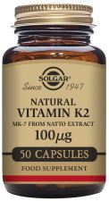 Vitamine K2 100mcg Ménaquinone 7 50 gélules