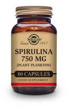 Spiruline 750 mg 80 gélules