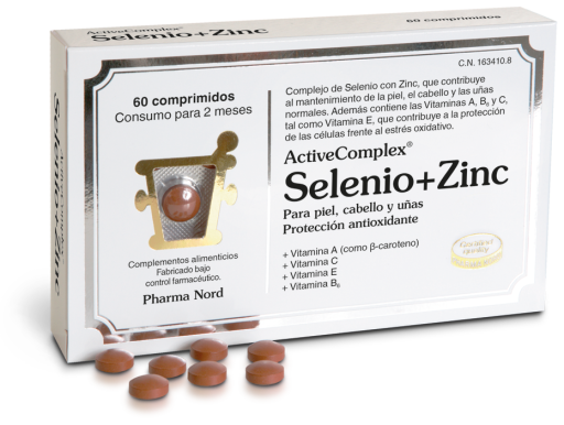 Activecomplex Sélénium+Zinc 60 Comprimés.