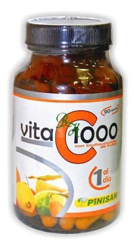 Vitamine C 1000 mg Bioflavonoïdes 90 gélules