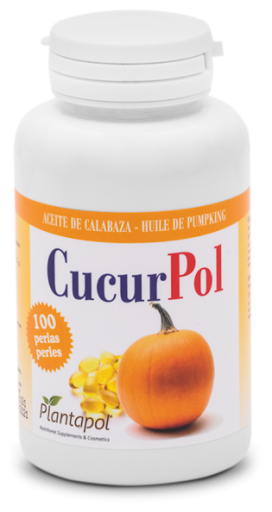 Cucurpol Huile de Citrouille 100 Perles 500 mg