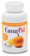 Cucurpol Huile de Citrouille 100 Perles 500 mg