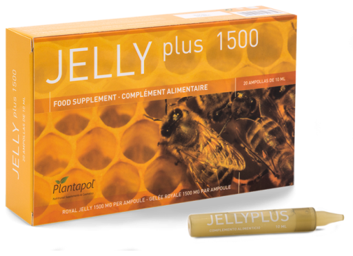 Jelly Plus 1500 Gelée Royale 20 Ampoules