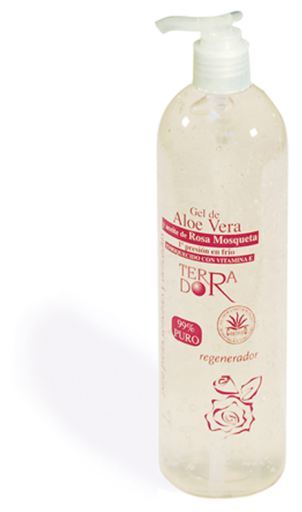 Gel d&#39;Aloe Vera à l&#39;huile de rose musquée 500 millilitres