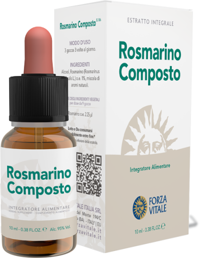 Composé Romarin Plomb Spagyrique Métal 10 ml