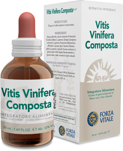 Compost d&#39;extrait de Vitis Vinifera 50 ml