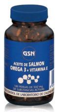 Saumon+Oméga 3+Vit.e 180 Perles 500 mg.