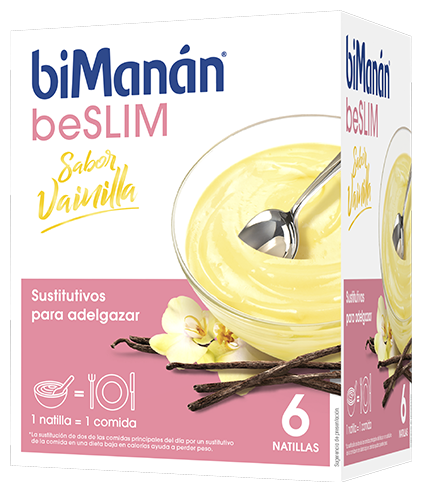 beSlim Vanilla Custard 6 Unités