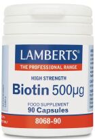 Biotine 500 mg de biotine par gélule 90 Gélules