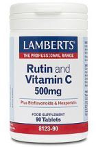 Rutine et vitamine C 500 mg avec bioflavonoïdes et hespéridine