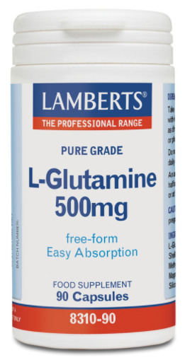 Glutamine 500 mg 90 Capsules