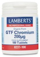 Chrome GTF 200 µg sous forme de Picolinate 100 Gélules