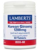 Ginseng coréen 1 200 mg 60 gélules