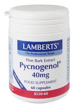 Pycnogenol 40 mg extrait d&#39;écorce de pin maritime 60 gélules