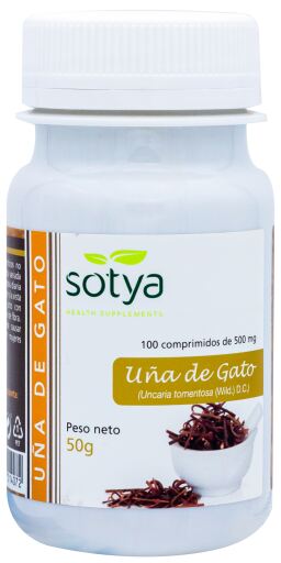 Griffe de Chat 500 mg 100 Comprimés