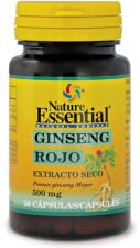 Ginseng rouge 500 milligrammes de capsules 5O aide à réguler les effets du stress mental