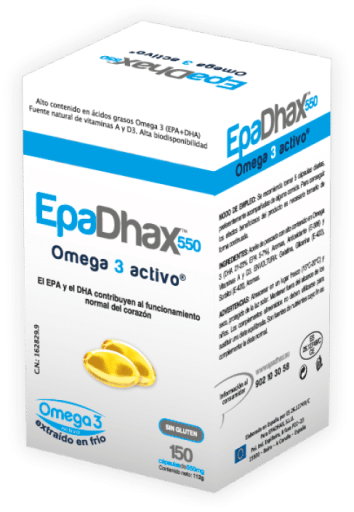 Epadhax Omega 3 Active 550 150 Gélules