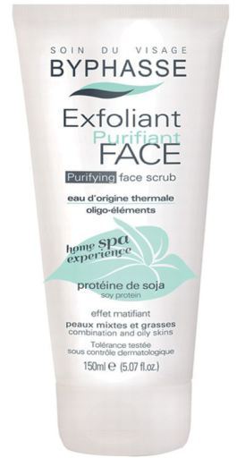 Home spa experience exfoliant purifiant visage peaux mixtes à grasses 150ml