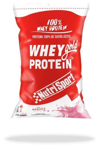 Whey Gold Protein Fraise Sachet 500 Gr