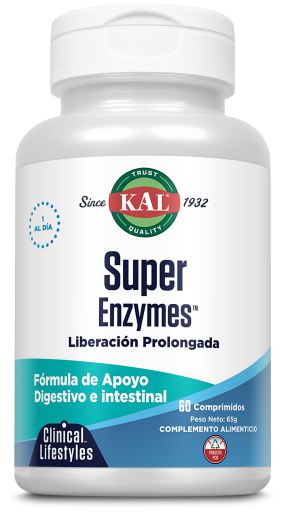 Super Enzymes 60 Comprimés