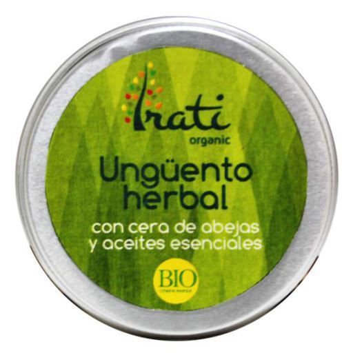 Ligne de pommade bio à base de plantes Irati 50 ml.